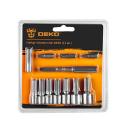 Набор головок и бит DEKO (13 шт.)Deko 065-0763