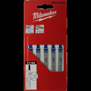 Пилка к лобзику T118A (5 шт / HSS / 55 мм / металл) MILWAUKEE Milwaukee 4932254063