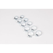 Набор хомутов червячных 10 пр.  Помощник P002K