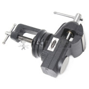 Тиски настольные, 60мм поворотные с наковальней  Rock FORCE RF-3291322