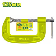 Струбцина G-образная 125 мм  DYLLU DTCP1105