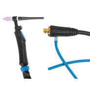 Горелка сварочная TIG WGT-17V (4м, 150А, разъем 35-50, вентиль)  SOLARIS SL5715-4
