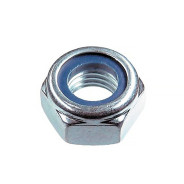 Гайка М24 со стопорным кольцом, цинк, DIN 985  STARFIX SMP-74728-1