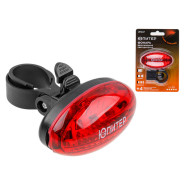 Фонарь велосипедный (габарит задний) светодиодный 5LED 2xAAА  ...ЮПИТЕР JP1047