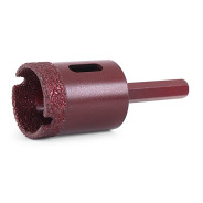 Коронка алмазная вакуумная для сверления камня D10-10W-35L-Ш8 (сухое и мокрое сверление)  ...MESSER 06-36-010