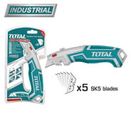 Нож строительный выдвижной  TOTAL THT5116118