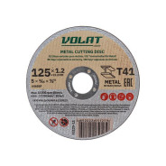 Круг отрезной 125х1.2x22.2 mm для металла LIGHT  ВОЛАТ 95125-12