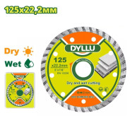 Диск алмазный 125x7,5x22,2 мм  DYLLU DTDC3K03