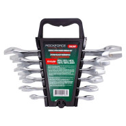 Ключи рожковые, набор 6пр. (8х10, 12х13, 14х15, 16х17, 18х19, 22х24мм)  Rock FORCE RF-5062MP