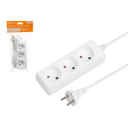 Удлинитель 1.5м (3 роз., 2.2кВт, б/з, ПВС 2х0.75)  ЮПИТЕР JP8101-22