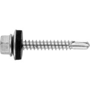 Саморез кровельный 4.8х60 мм цинк, шайба с прокл., PT3 (3000 шт в коробе) (по металлу)  ...STARFIX SM-74138-3000