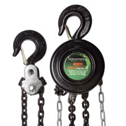 Лебедка механическая подвесная с фиксацией цепи натяжения, 1.5т (длина цепи - 2.5м)  ...Rock FORCE RF-TRC9015