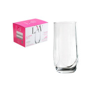Набор стаканов, 6 шт., 405 мл, серия Aizona  LAV LV-AZN25F