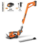 Ножницы-кусторез аккумуляторные, 21В, 1АКБ 2,0 А/ч,  DAEWOO Daewoo Power DAHT 2521Li FULL SET