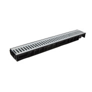Лоток STANDART 100.65 h69  с решеткой стальной, РБ ( кл. А15)  ecoteck ДИ15605000