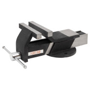 Тиски стальные с наковальней 8"-200мм  FORSTIME FT-6540708