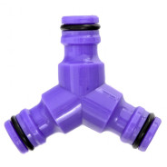 Тройник для разветвления или соединения, штуцерный, пластмассовый PALISAD ...PALISAD HOME 66468