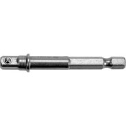 Переходник для шуруповерта под головки  1/4" 65мм.  YATO YT-04625