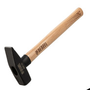 Молоток слесарный, 800 г, кованый квадратный боек, буковая рукоятка  ...DENZEL 10435