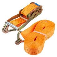 Ремень для крепления грузов 5т с храповым механизмом 10м  ...Forsage F-R5000-10