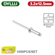 Заклепки 3,2x12,5 мм   (1050 шт)DYLLU DTREY513