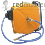 Шланг 8ммx12ммx15м в закрытом барабане с поворотным креплением к стене, штуцера с 1/4"  ...SUMAKE HR041215