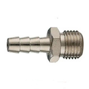 Штуцер пневматический наружная резьба 1/8" - "елочка" 6мм  ...H-D HD-BM1254