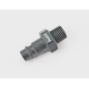 Штуцер для быстроразъема пластик 1/4" наружная резьба( папа)  ...SUMAKE COP20M