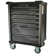 Тумба инструментальная 7 секций (черная)  Force 10217