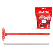 Дюбель для теплоизоляции 10х220 мм с металлич. гвоздем, термогол. (30 шт в дой-паке)  ...STARFIX SMD5-54210-30