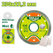 Диск алмазный 230х10х22,2 мм  DYLLU DTDC4K05