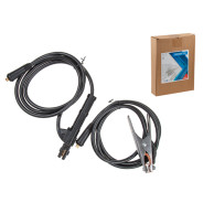 Комплект сварочный для MMA до 200А, 2 + 2 м  SOLARIS WA-4210