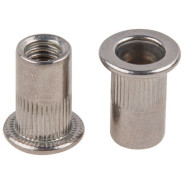 Заклепка резьбовая М10 нерж.сталь (А2), цилиндрический бортик (250 шт в карт. уп.)  ...STARFIX SM-71832-250