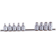 Набор головок 3/8", Е4-Е14, 9 пр. Е-профиль  Force 3091