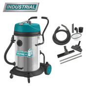 Пылесос строительный 2400Вт, 75л,  TOTAL TVC24751