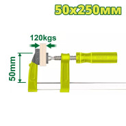Струбцина F-образная 50х250 мм  DYLLU DTCP2153
