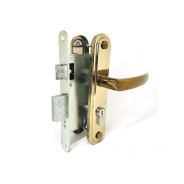 Замок врезной Омега ЗВ7.02 (золото)  ЗЕНИТ 00-00002310