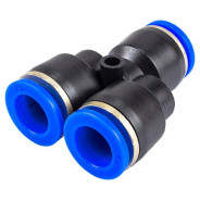 Фитинг Y-образный для пластиковых трубок 12мм  Rock FORCE RF-SPY12