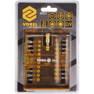 Биты в наборе с битодержателем (21пр.)  VOREL 65015