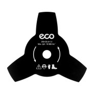 Нож для мотокосы 3 зуба 255х1.4х25.4 mm (остр.)  ECO GTP-3T