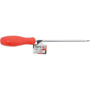 Отвертка шлицевая магнитная 5х150mm CrV 6150  YATO YT-25654
