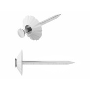 Гвозди декоративные 1.8х32 mm белая шляпка (100 шт)  STARFIX SMZ1-105686-100