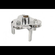 Съемник-ключ масляного фильтра (краб) 3-х захватный разводной 63-120мм CrV  ...H-D HD-0826