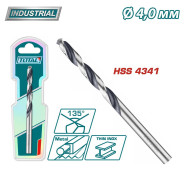 Сверло по металлу HSS 4 мм  TOTAL TAC1200404