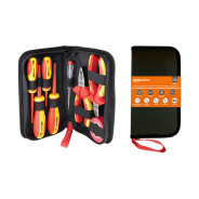 Набор диэлектрического инструмента №1, тканевый пенал, 8 предметов, 1000 В, "ЭкспертЭлектрик&qu...TDM SQ1017-0101