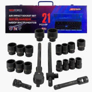 Набор инструментов ударных 21пр. 3/4" 12гр. (17-50мм)  YATAFORCE YF-6212-9MPB