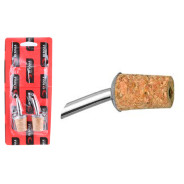 Набор гейзеров 23 mm, 2шт., нержавеющая сталь/пробка, серия CLEAN  ...DI SOLLE 07.1004.17.00.000