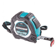 Рулетка Magnetisch, 3м х 16мм,обрезин. корпус,автоматич. фиксация, нейлон. покр.,магн. зацеп  ...Gross 32570