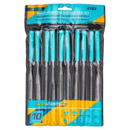 Набор надфилей разнопрофильных 180мм, 10пр.  ILOforce IF-6165