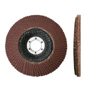 Круг лепестковый 125x22mm А60 плоский КЛТ1  LUGAABRASIV 4603347337974